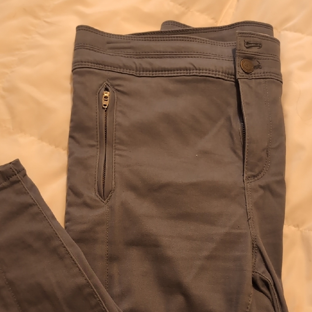 LOFT Women's Blue Gray Skinny Pants